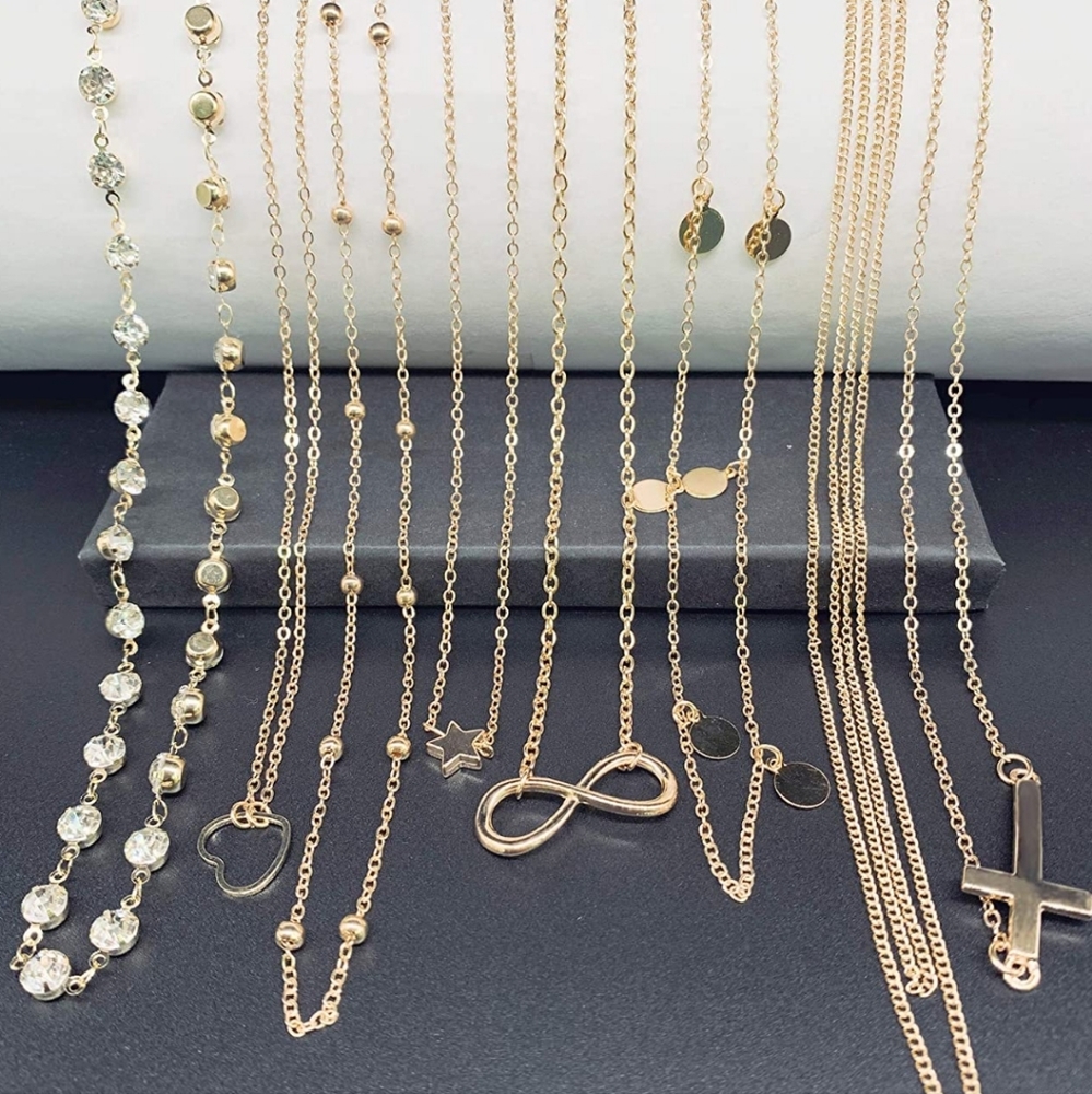 💫Crystal+Gold Body Chain - Picture 7 of 9